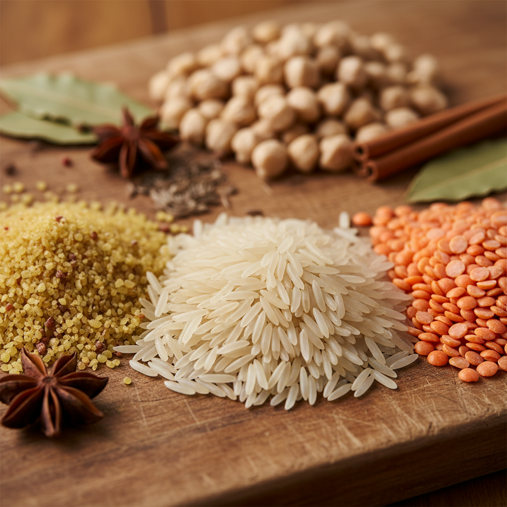 Grains and Dry Goods: The Pillars of Sustenance