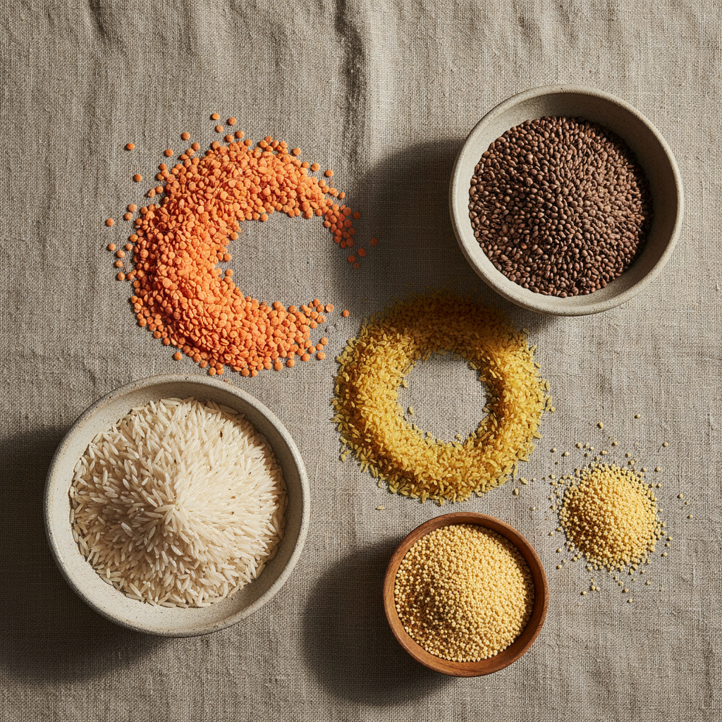 Grains and Dry Goods: The Earth's Enduring Embrace