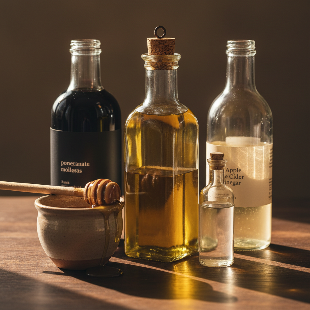 Liquid Gold and Sweet Nectars: Oils, Vinegars, and Sauces